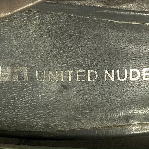 United Nude Leather Solid Pump Hi Gray - Picture 5 of 11